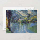 Paul Cézanne - Annecy Lake Briefkaart (Voorkant / Achterkant)