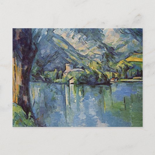 Paul Cézanne - Annecy Lake Briefkaart (Voorkant)