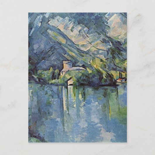 Paul Cézanne - Annecy Lake Briefkaart (Voorkant)