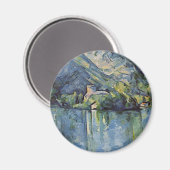 Paul Cézanne - Annecy Lake Magneet (Voorkant / Achterkant)