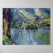 Paul Cézanne - Annecy Lake Poster (Voorkant)