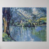 Paul Cezanne - Annecy Lake Poster (Voorkant)