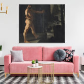 Paul Cezanne | Apotheose van Delacroix Canvas Afdruk (Insitu (Woonkamer))