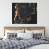 Paul Cezanne | Apotheose van Delacroix Canvas Afdruk (Insitu (Slaapkamer))