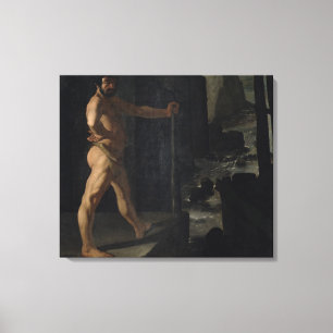 Paul Cezanne Apotheose van Delacroix Canvas Afdruk