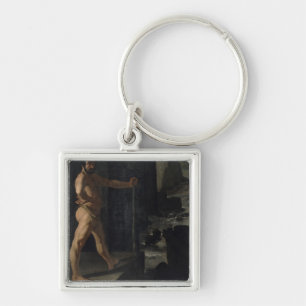 Paul Cezanne   Apotheose van Delacroix Sleutelhanger