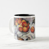 Paul Cezanne | Appelen en Sinaasappels, 1895-1900 Tweekleurige Koffiemok (Voorkant links)