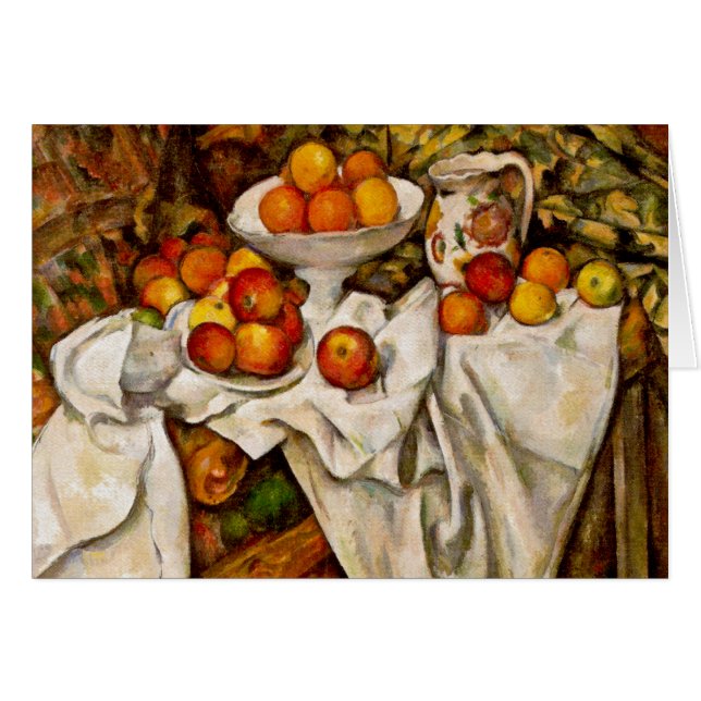 Paul Cezanne Appels Sinaasappels Print Impressioni (Voorkant Horizontaal)