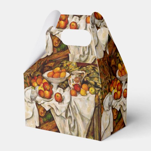 Paul Cezanne Appels Sinaasappels Print Impressioni Bedankdoosjes (Voorkant Zijde)