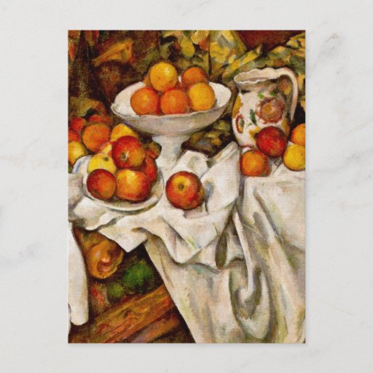 Paul Cezanne Appels Sinaasappels Print Impressioni Briefkaart (Voorkant)