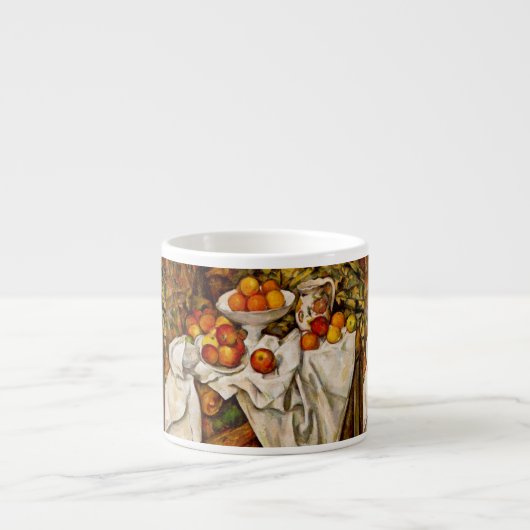 Paul Cezanne Appels Sinaasappels Print Impressioni Espresso Kop (Voorkant)