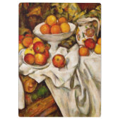 Paul Cezanne Appels Sinaasappels Print Impressioni Klembord (Achterkant)