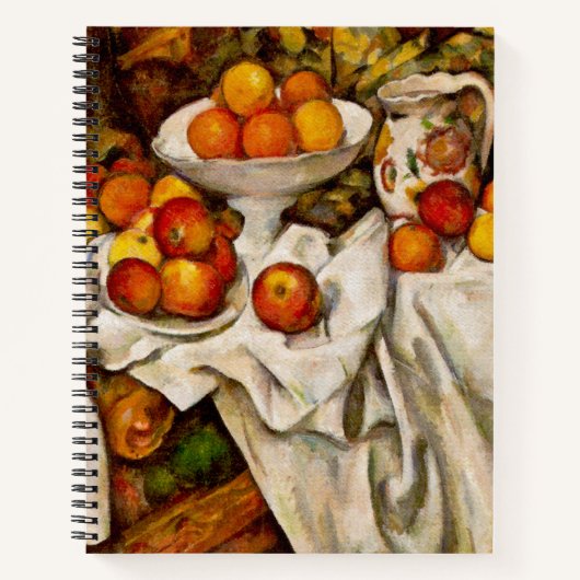 Paul Cezanne Appels Sinaasappels Print Impressioni Notitieboek (Voorkant)