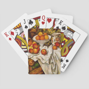 Paul Cezanne Appels Sinaasappels Print Impressioni Pokerkaarten