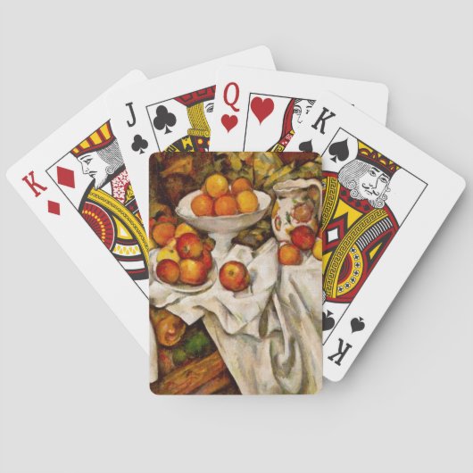Paul Cezanne Appels Sinaasappels Print Impressioni Pokerkaarten (Achterkant)