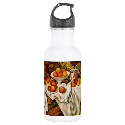 Paul Cezanne Appels Sinaasappels Print Impressioni Waterfles (Voorkant)