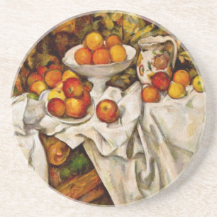 Paul Cezanne Appels Sinaasappels Print Impressioni Zandsteen Onderzetter