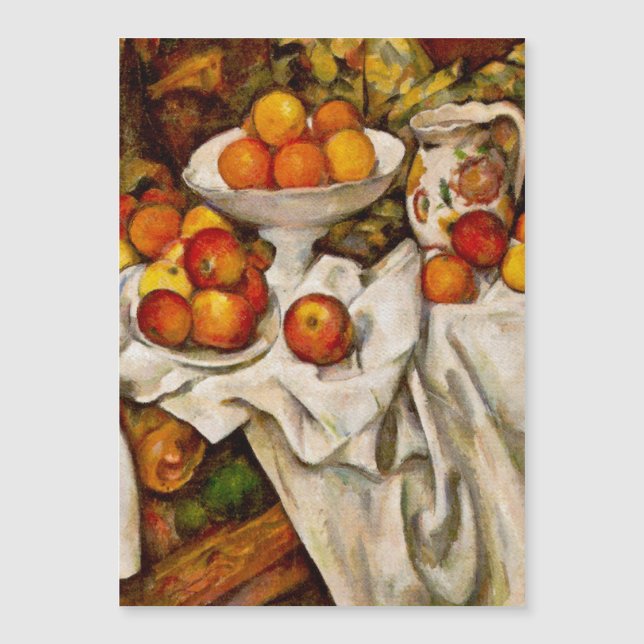 Paul Cezanne Appelt Sinaasappels Impressionisme (Voorkant)