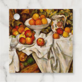 Paul Cezanne Appelt Sinaasappels Impressionisme Bedankjes Labels (Voorkant)