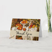 Paul Cezanne Appelt Sinaasappels Impressionisme Bedankkaart (Voorkant)