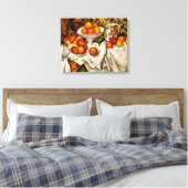 Paul Cezanne Appelt Sinaasappels Impressionisme Canvas Afdruk (Insitu (Slaapkamer))