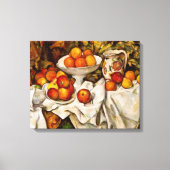 Paul Cezanne Appelt Sinaasappels Impressionisme Canvas Afdruk (Voorkant)