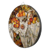 Paul Cezanne Appelt Sinaasappels Impressionisme Dartbord (Voorkant Rechts)