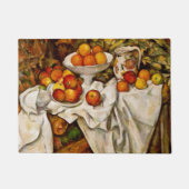 Paul Cezanne Appelt Sinaasappels Impressionisme Deurmat (Voorkant)