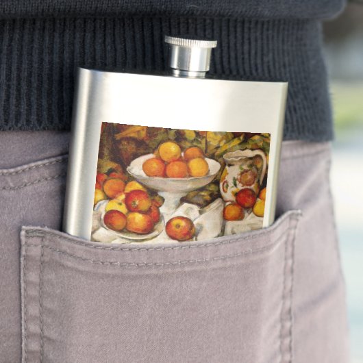 Paul Cezanne Appelt Sinaasappels Impressionisme Flacon (Voorbeeld)