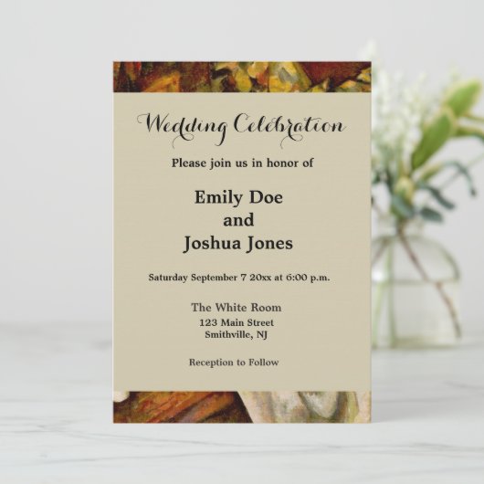 Paul Cezanne Appelt Sinaasappels Impressionisme Kaart (Staand voorkant)