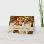 Paul Cezanne Appelt Sinaasappels Impressionisme Kaart (Voorkant)