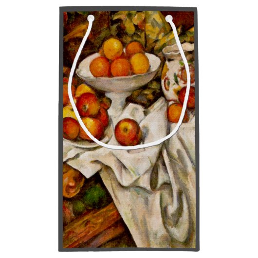 Paul Cezanne Appelt Sinaasappels Impressionisme Klein Cadeauzakje (Achterkant)