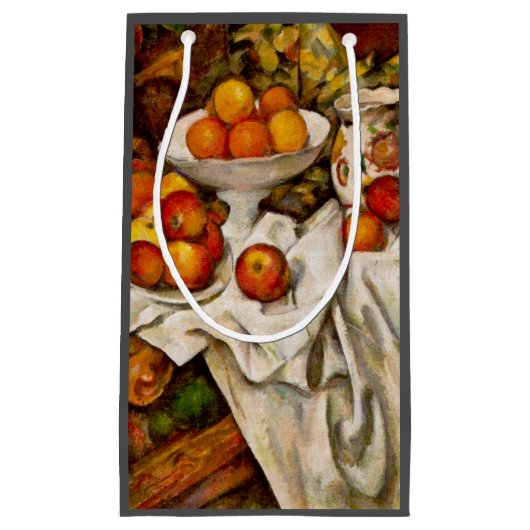 Paul Cezanne Appelt Sinaasappels Impressionisme Klein Cadeauzakje (Voorkant)
