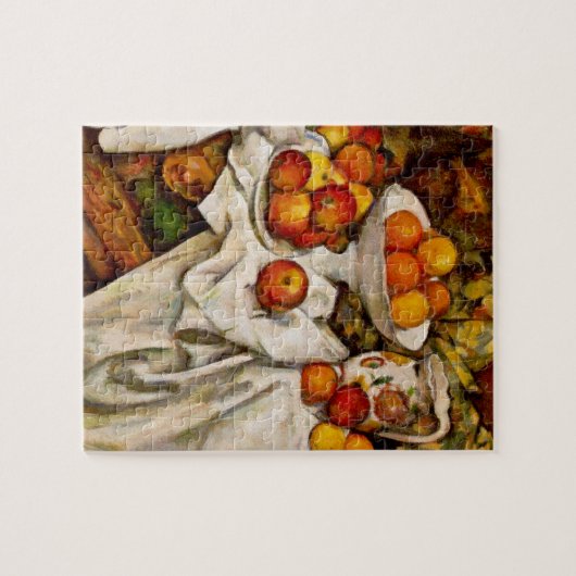 Paul Cezanne Appelt Sinaasappels Impressionisme Legpuzzel (Horizontaal)
