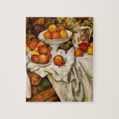Paul Cezanne Appelt Sinaasappels Impressionisme Legpuzzel (Verticaal)
