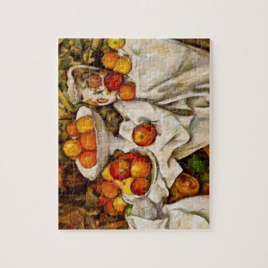 Paul Cezanne Appelt Sinaasappels Impressionisme Legpuzzel (Verticaal)
