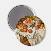 Paul Cezanne Appelt Sinaasappels Impressionisme Magneet (Voorkant / Achterkant)