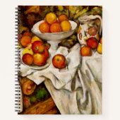 Paul Cezanne Appelt Sinaasappels Impressionisme Notitieboek (Voorkant)