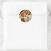 Paul Cezanne Appelt Sinaasappels Impressionisme Ronde Sticker (Tas)