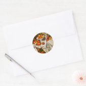 Paul Cezanne Appelt Sinaasappels Impressionisme Ronde Sticker (Envelop)