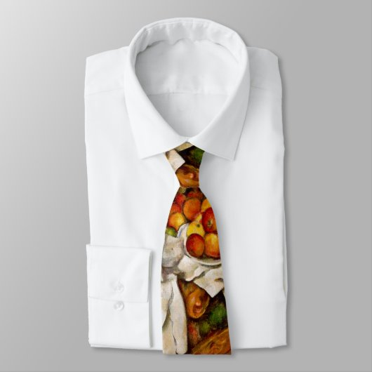 Paul Cezanne Appelt Sinaasappels Impressionisme Stropdas (Gebonden)