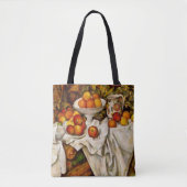 Paul Cezanne Appelt Sinaasappels Impressionisme Tote Bag (Voorkant)
