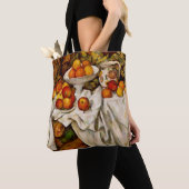 Paul Cezanne Appelt Sinaasappels Impressionisme Tote Bag (Dichtbij)