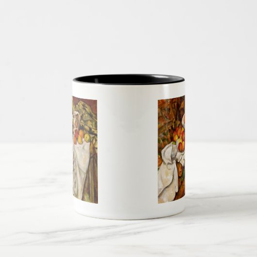 Paul Cezanne Appelt Sinaasappels Impressionisme Tweekleurige Koffiemok (Center)