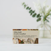 Paul Cezanne Appelt Sinaasappels Impressionisme Visitekaartje (Staand voorkant)