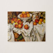 Paul Cézanne - Apples and Sinaasappels fine art Legpuzzel (Horizontaal)