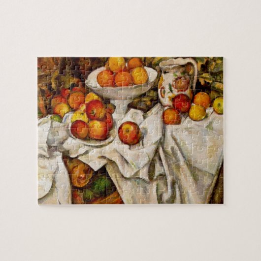 Paul Cézanne - Apples and Sinaasappels fine art Legpuzzel (Horizontaal)