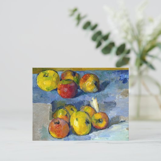 Paul Cezanne Apples Briefkaart (Staand voorkant)