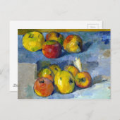 Paul Cezanne Apples Briefkaart (Voorkant / Achterkant)