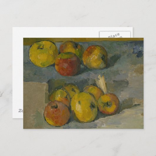 Paul Cezanne - Apples Briefkaart (Voorkant / Achterkant)